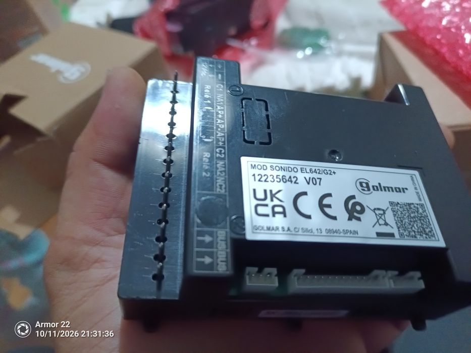 Módulos golmar  comunicador
