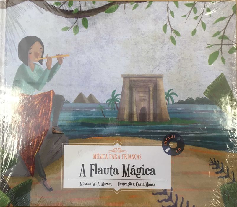 A Flauta Magica com CD musical