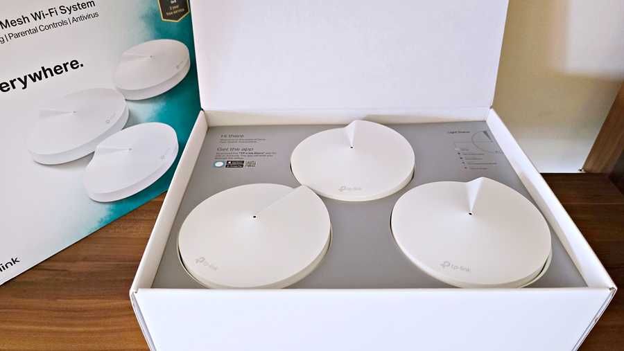 TP-Link Deco M5 (Pack 3) – Wi-Fi Mesh como novo