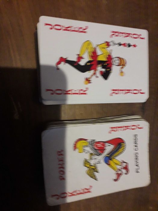 dwie talie kart zestaw