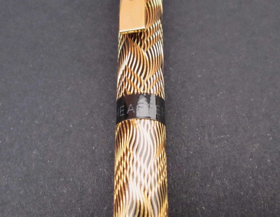 1980's Esferográfica SHEAFFER Targa 676 "Feather Pattern" - MADE IN USA