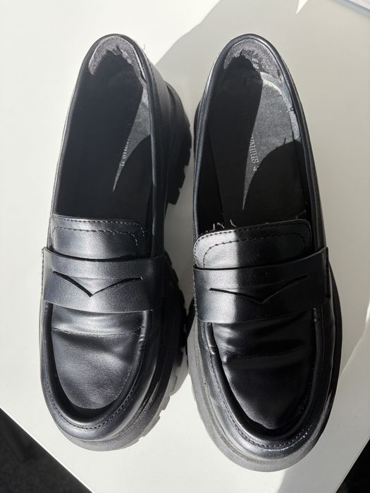 Loafers Stradivarius 41 em pele
