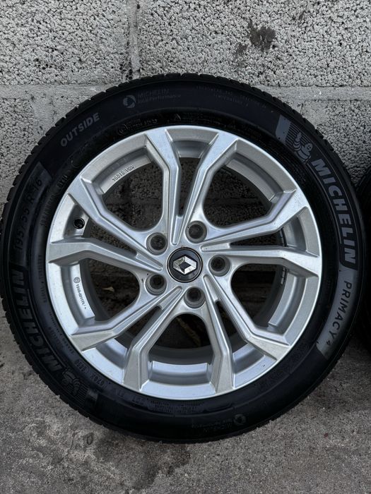 Oryginalne Koła Letnie R16 5x114.3 Renault Clio Captur Dacia 195/55/16