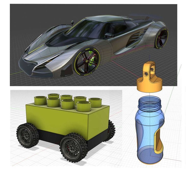 Дизайнер, фахівець із 3D-моделювання, скульптор, інженер, 3д художник