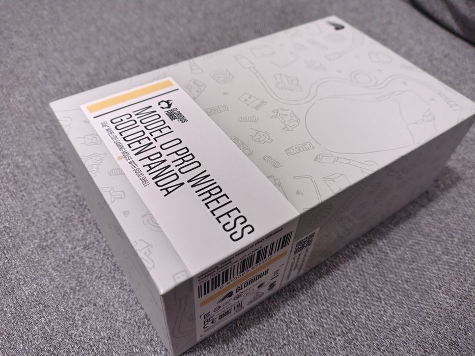 Mysz Glorious Golden Panda myszka do komputera bezprzewodowa