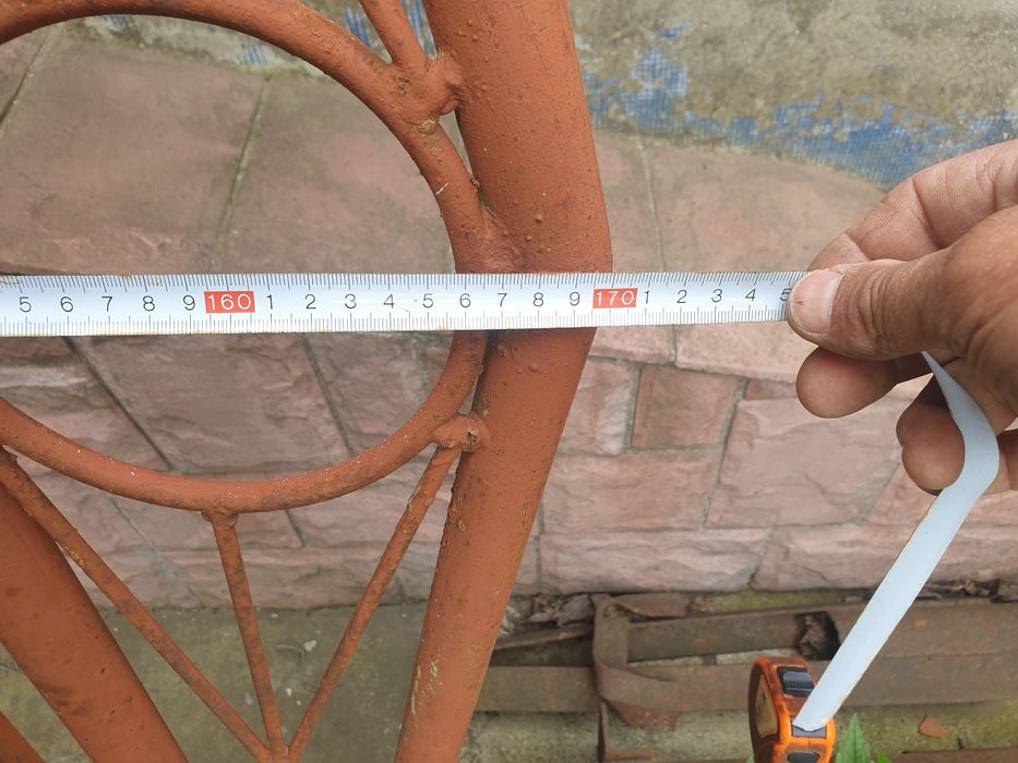 Ворота двухстворчатые с калиткой