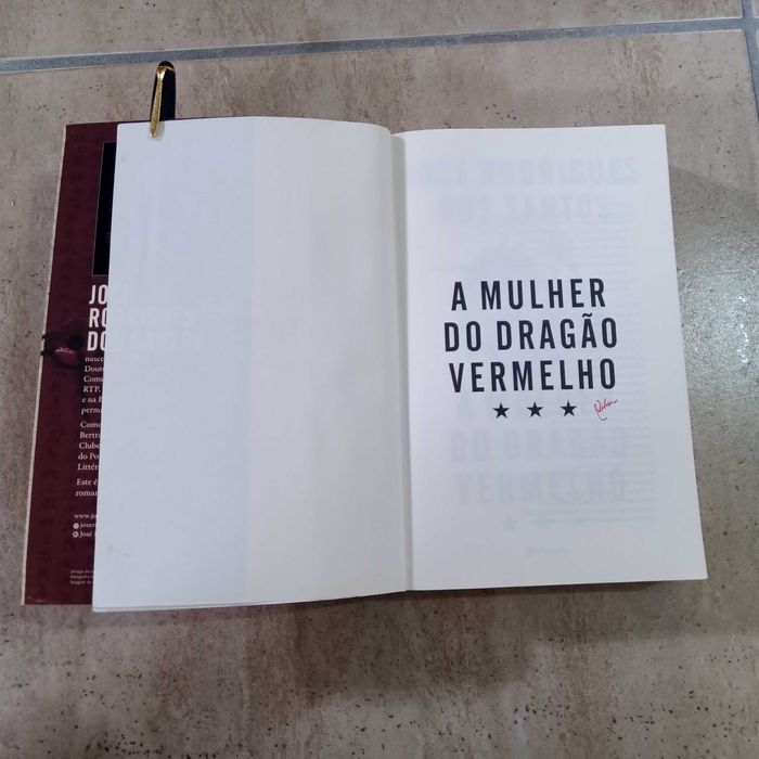 A Mulher do Dragão Vermelho, José Rodrigues dos Santos