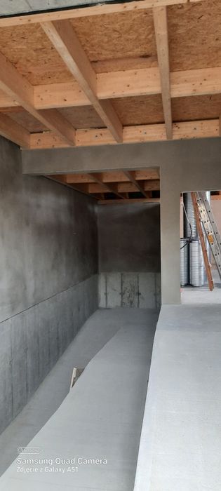 Tynki maszynowe gipsowe, cementowo wapienne wewnetrzne