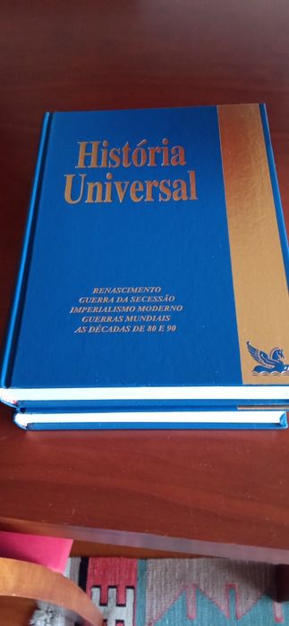 Livros História Universal, volume 1 e 2