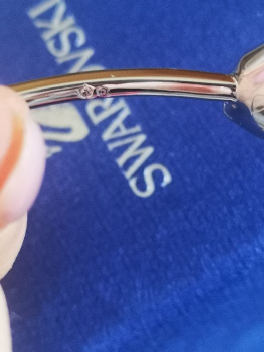 Swarovski Nowa bransoletka srebro kryształki
