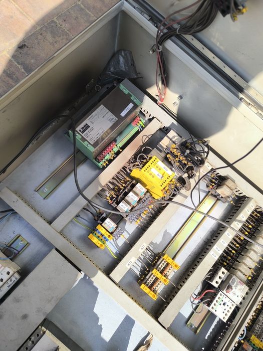 Szafa elektryczna Sick  Schneider Siemens zasilacz 24V