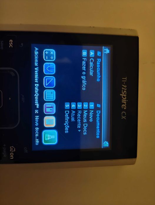 Máquina Calculadora Gráfica Texas TI-Nspire CX