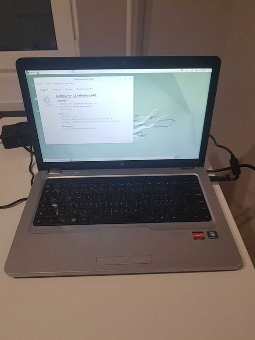 Ноутбук HP G62 15.6"/4GB RAM/128GB SSD