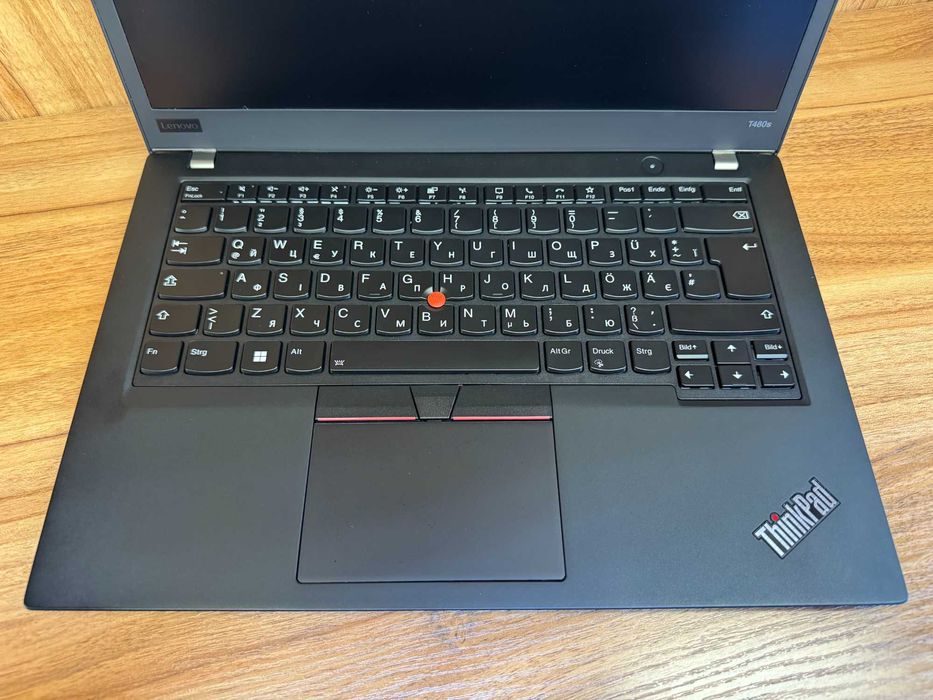 Ноутбук Lenovo ThinkPad T480s/i5-8350U/16GbDDR4/256Gb/14" IPS/Гарантія