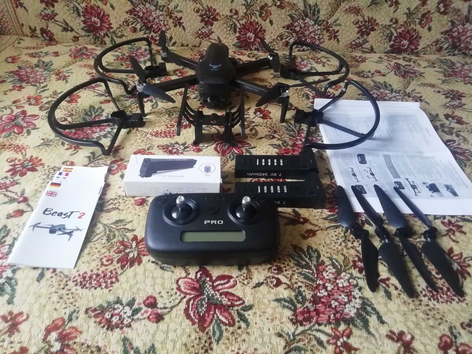 Квадрокоптер SG906 Pro 2 дрон з 4K 5G WI-FI камерою, FPV, із захистом