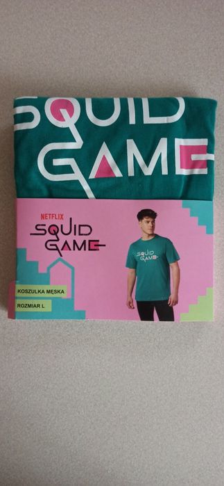 Koszulka Z Nadrukiem Squid Game Memy Prezent
