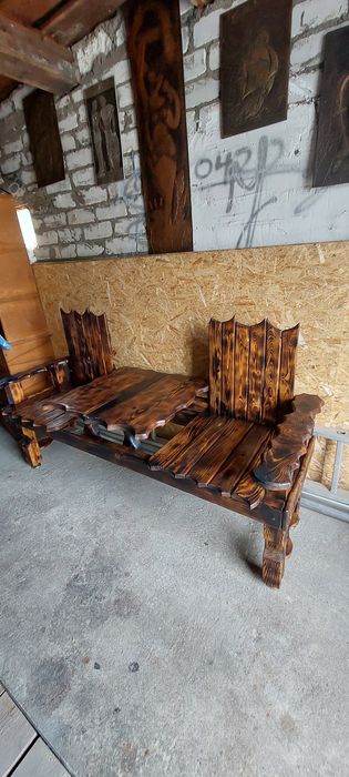 Деревянная лавка