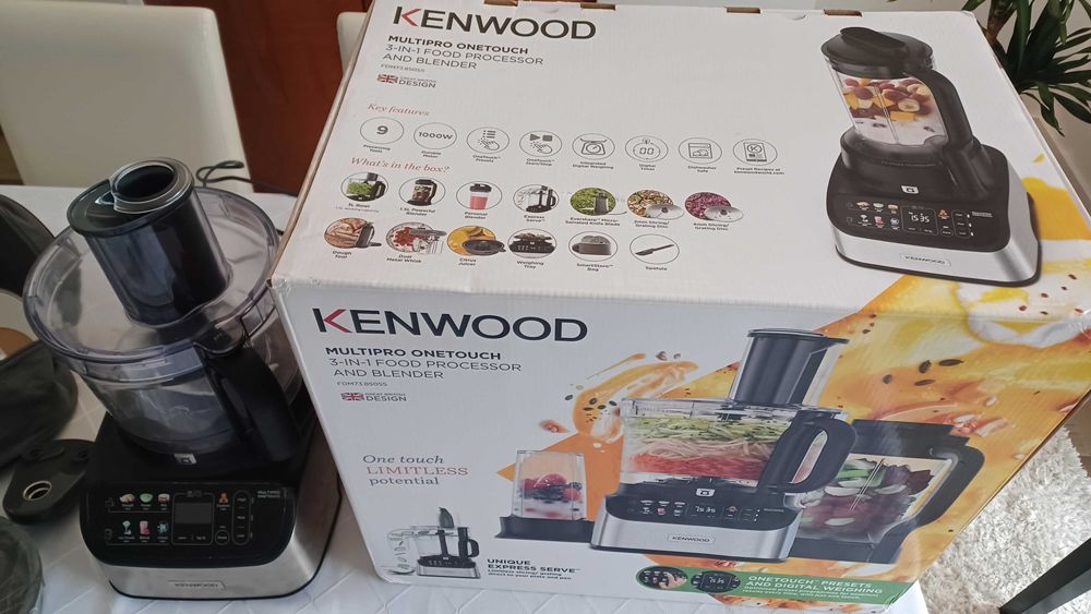 Kenwood - Processador de alimentos e liquidificador MultiPro OneTouch