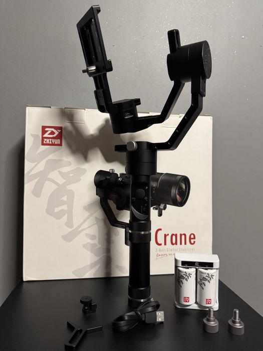 Gimbal Zhiyun Crane – 3-osiowy stabilizator do aparatów i kamer