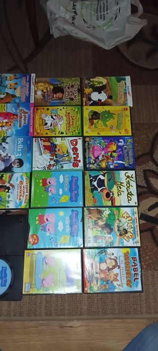 DVD bajki dla dzieci w wieku od 3 do 10lat