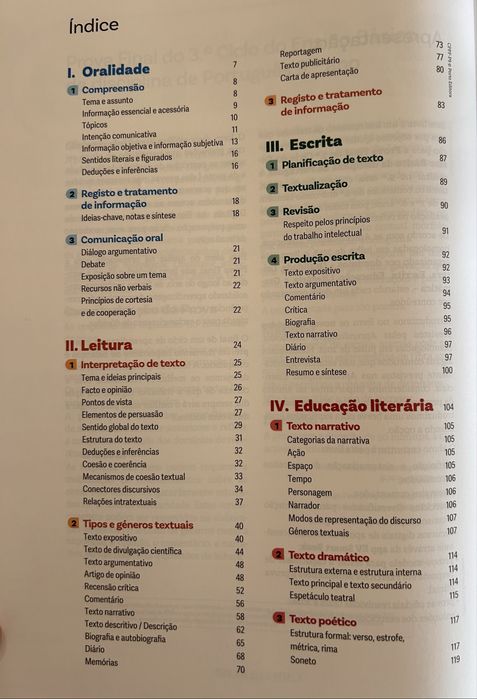 Livro de Preparação para a Prova Final de Português 9 ano
