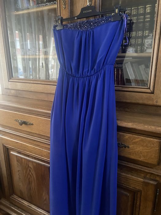Vestido comprido Zara