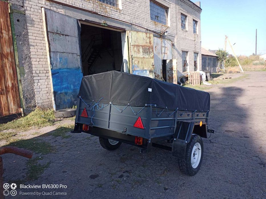Причіп прицеп для авто 2300*1300*500 з виробництва Документи Доставка