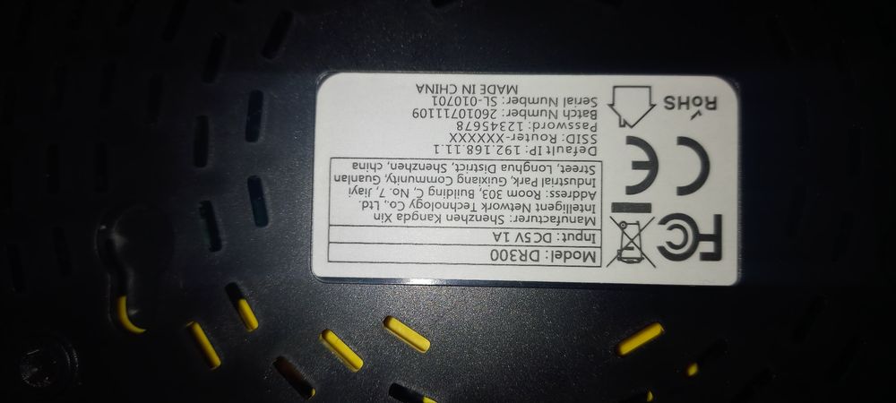 Роутер сетевой wifi