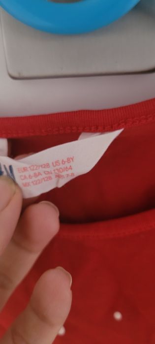 Bluzeczka dla dziewczynki na zimę, HM 122-128