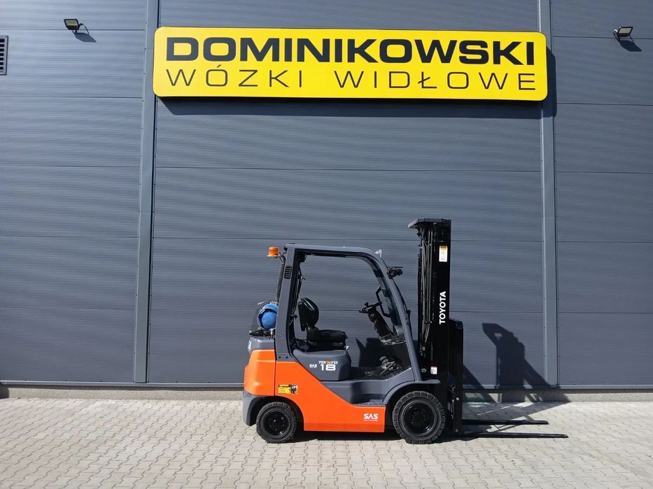 Toyota 02-8FGF18  wózek widłowy 2022R. LPG duplex WYNAJEM SPRZEDAŻ SERWIS