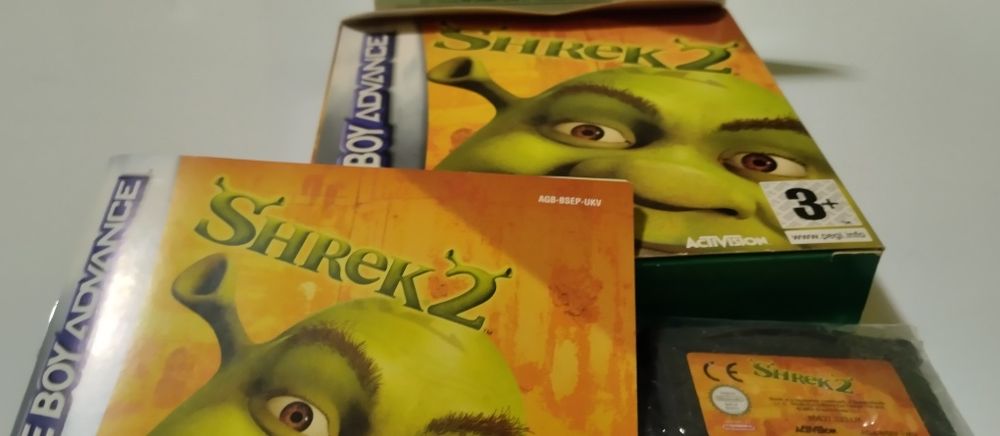 Shrek 2 – Game Boy Advance (Original, Com Caixa)