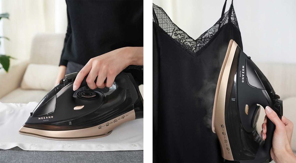 Funkcja STRAŻAK żelazko parowe powłoka ceramiczna auto wyłączanie