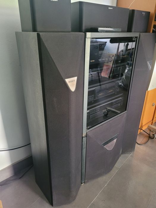 Vendo aparelhagem sony alta fidelidade sistema dobly pro logic