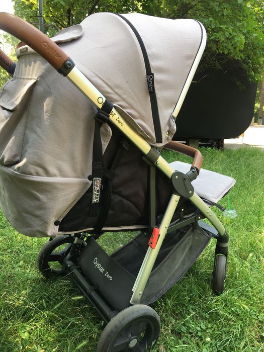 Коляска прогулочная BabyStyle Oyster Zero Pure Silver