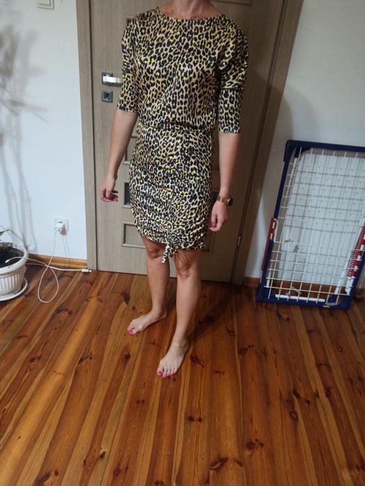 Sukienka w panterkę, Mohito