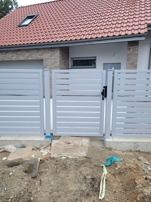 Ogrodzenia panelowe. Furtki. Bramy. MONTAŻ