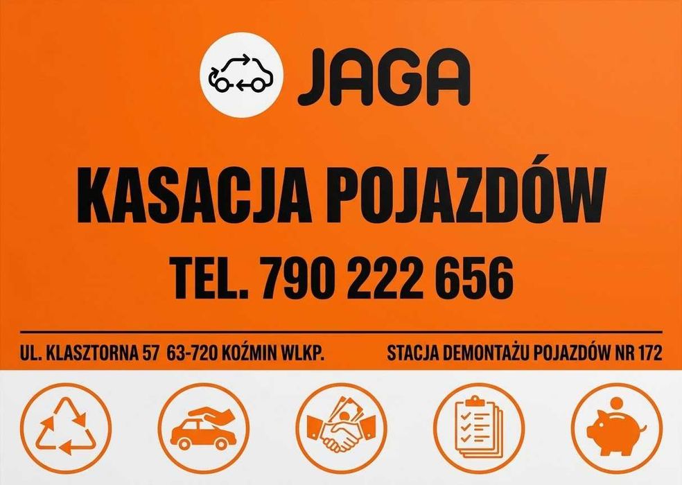 ZŁOMOWANIE POJAZDÓW, Kasacja Pojazdów, Demontaż, Skup Aut, Dojeżdżamy