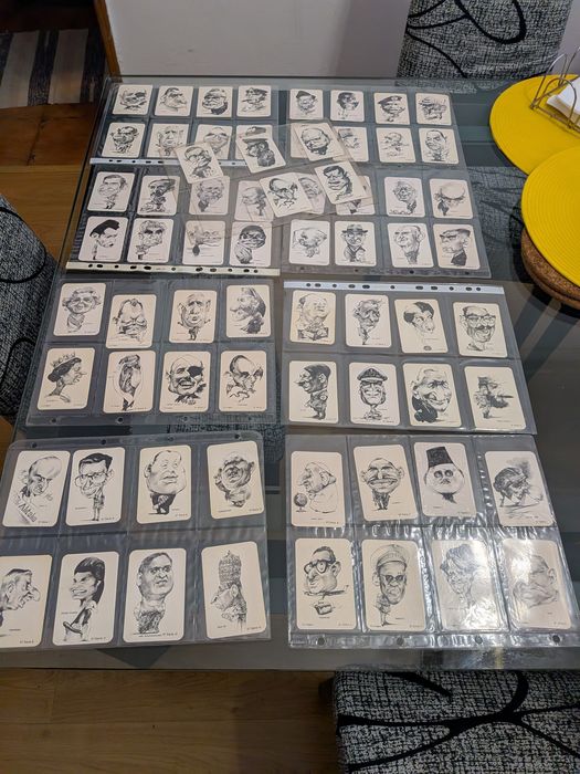 Calendários de coleção caricaturas