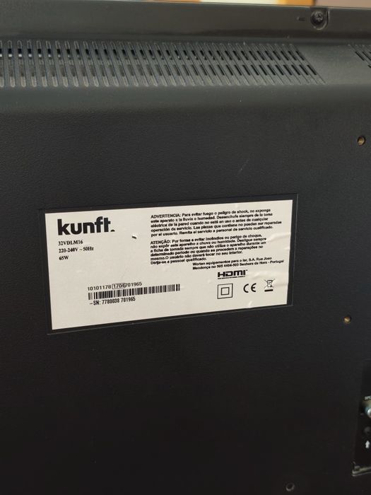 TV kunft 60 Polegadas