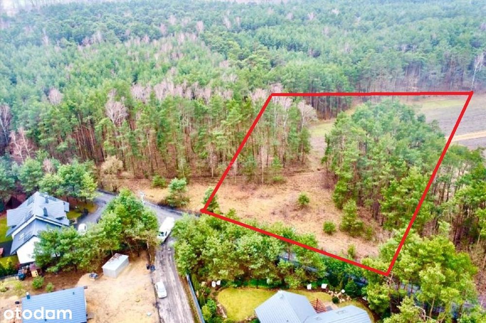 Działka 2736,7 m2, 1760 m2 budowlanej Ruda Bugaj