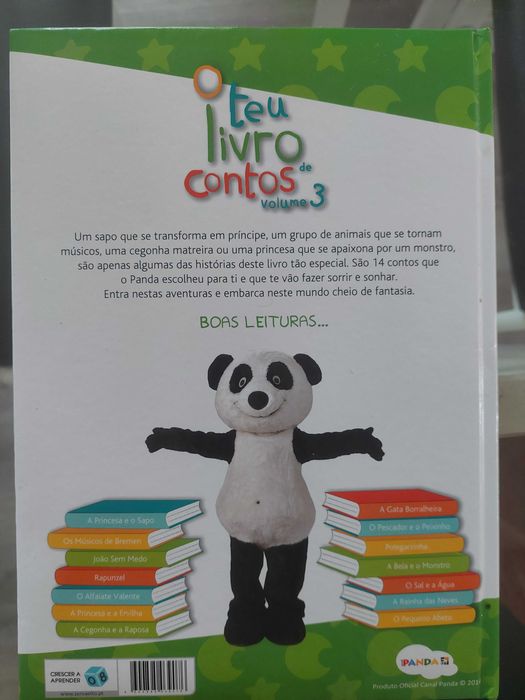 Livro de contos do Panda