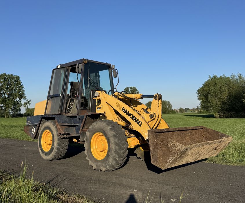 Ładowarka hanomag f20. ( cat jcb manitou volvo case caterpillar )