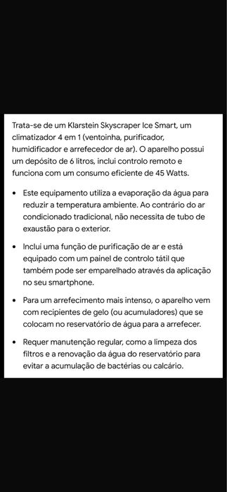 Vendo climatizador