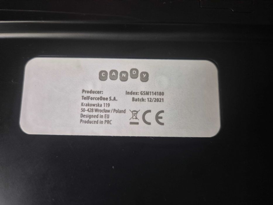Klawiatura bezprzewodowa Forever Candy producent TelForceOne, model GSM114180