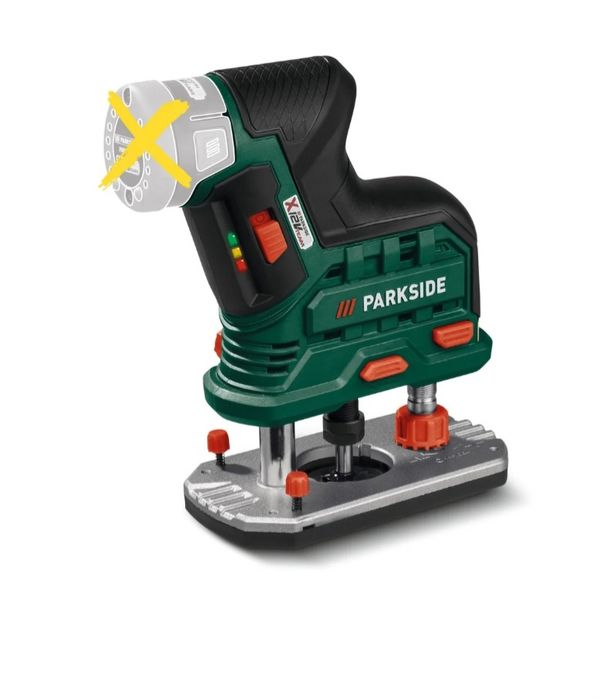 Frezarka górnowrzecionowa akumulatorowa Parkside POFA 12 Li x12 vteam
