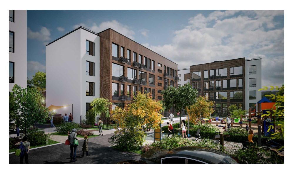 БЕЗ% 2-кімнатна квартира від забудовника. ЖК з ліфтом 20 хв від метро