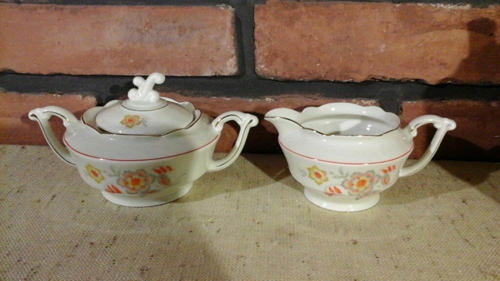Serwis Carl Tielsch ALTWASSER,CT TIELSCH,Germany, Porcelana Śląska CT