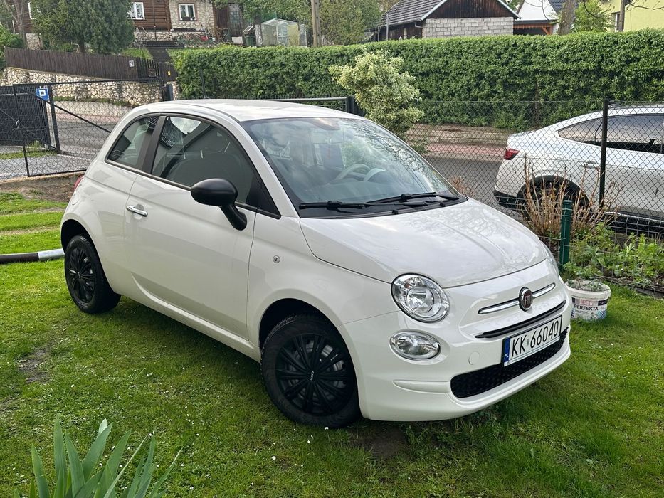 Fiat 500 Fiat 500 , użytkowany przez kobietę, stan idealny
