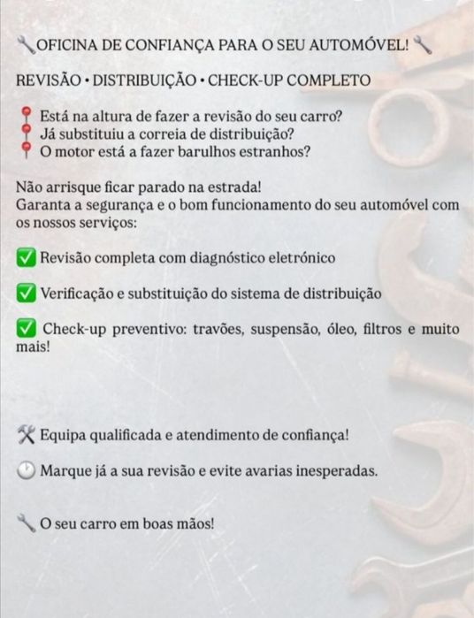Mecânico ao domicílio 24 Lisboa