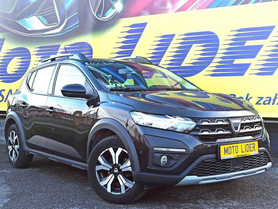Dacia Sandero Stepway salon, I właściciel, 23% VAT, najbogatsza, GAZ